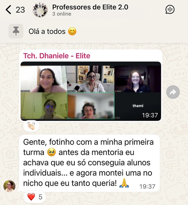 Depoimento de Dhaniele Kaiel