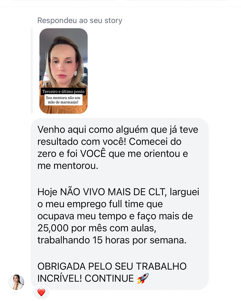 Depoimento de aluna da Teacher Ana (8 de 8)